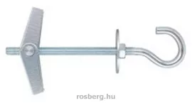 Üreges rögzítő FÉM + LÁMPAHOROG M 6.0x75 /50db a rend.egység / FRIULSIDER 