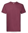 Fruit of the Loom 61-044 SUPER PREMIUM T póló BURGUNDY XXXL méretek 205g/m2