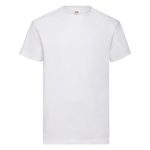 Fruit of the Loom 61-036 Valueweight T póló FEHÉR 3XL méretek 160g/m2