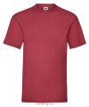 Fruit of the Loom 61-036 Valueweight T póló BRICK RED 3XL méretek 160g/m2