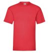 Fruit of the Loom 61-036 Valueweight T póló RED 3XL méretek 160g/m2