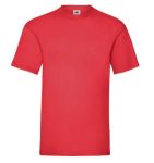 Fruit of the Loom 61-036 Valueweight T póló RED 3XL méretek 160g/m2