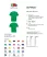 Fruit of the Loom 61-036 Valueweight T póló YELLOW 3XL méretek 160g/m2