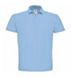 B&C ID.001 galléros póló LIGHT BLUE XXXL, 4XL méretek B&C ID.001 galléros póló LIGHT BLUE XXXL, 4XL méretek