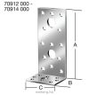 VORMANN derékszögű lemez 60x40x60 mm (20 db/csomag) 70912 VORMANN derékszögű lemez 60x40x60 mm (20 db/csomag) 70912