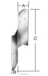 VORMANN függesztő lemez 33x170 70947B (50db/csomag)