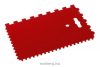 Glettelő spatula műanyag fogazott 170x115 mm 37111 Glettelő spatula műanyag fogazott 170x115 mm 37111