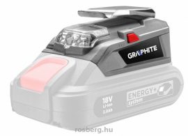 POWERBANK ADAPTER GRAPHITE 58G025 ENERGY- 