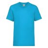 Fruit-of-the-Loom-61-033-KIDS-Valueweight-gyerek-polo-AZURE-BLUE-104-164-meretek