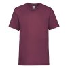 Fruit-of-the-Loom-61-033-KIDS-Valueweight-gyerek-polo-BURGUNDY-104-164-meretek