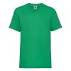 Fruit-of-the-Loom-61-033-KIDS-Valueweight-gyerek-polo-KELLY-GREEN-104-164-meretek