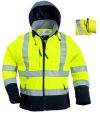 MV HI-VIZ SOFTSHELL 2/1 fluo dzseki sárga/sötétkék (méretek S-XXXL)70629-70634 MV HI-VIZ SOFTSHELL 2/1 fluo dzseki sárga/sötétkék (méretek S-XXXL)70629-70634