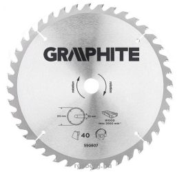 GRAPHITE-korfureszlap-315-30-Z-40-kemenyf-55H607 GRAPHITE-korfureszlap-315-30-Z-40-kemenyf-55H607