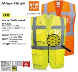 mv-Portwest-C496-Madrid-halos-vezetoi-melleny