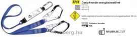 mv-Portwest-FP51-Ketszaru-energiaelnyelovel-ellatott-heveder-ket-karabinarrel-es-acelzarral mv-Portwest-FP51-Ketszaru-energiaelnyelovel-ellatott-heveder-ket-karabinarrel-es-acelzarral