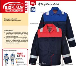 mv-Portwest-FR55-Antisztatikus-kettonusu-langallo-kabat-S-L