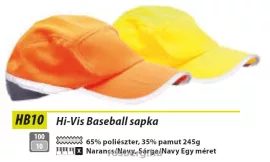 mv-Portwest-HB10-Jol-lathatosagi-baseball-sapka mv-Portwest-HB10-Jol-lathatosagi-baseball-sapka