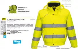 mv-Portwest-S161-Jol-lathatosagi-bomber-dzseki-S-3-L mv-Portwest-S161-Jol-lathatosagi-bomber-dzseki-S-3-L