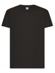 BS Core 190 BS024  rövid ujjú pamut póló XS-2XL FEKETE