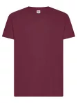 BS Core 190 BS024  rövid ujjú pamut póló 3XL BURGUNDY