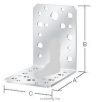 VORMANN derékszögű lemez 70x70x55 mm (50db/csomag) ER?SÍTETT 2,5mm 70931 VORMANN derékszögű lemez 70x70x55 mm (50db/csomag) ER?SÍTETT 2,5mm 70931