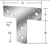 VORMANN T szeglemez 160x98x45 70996 (10 db/csomag) VORMANN T szeglemez 160x98x45 70996 (10 db/csomag)
