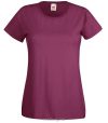 Fruit of the Loom 61-372 LADY FIT Valueweight női póló BURGUNDY XS-XXL méretek Fruit of the Loom 61-372 LADY FIT Valueweight női póló BURGUNDY XS-XXL méretek