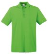 Fruit of the Loom 63-218 PREMIUM galléros póló LIME XXXL Fruit of the Loom 63-218 PREMIUM galléros póló LIME XXXL