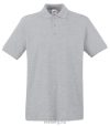 Fruit of the Loom 63-218 PREMIUM galléros póló HEATHER GREY XXXL Fruit of the Loom 63-218 PREMIUM galléros póló HEATHER GREY XXXL