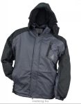mv Urgent kabát Y263 téli szürke-fekete (VT05492) M-3XL