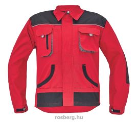 MV FF HANS piros/antracit kabát 46-64