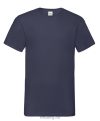 Fruit of the Loom 61066 VALUEWEIGHT V-nyakú póló S-XXL DEEP NAVY