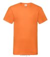 Fruit of the Loom 61066 VALUEWEIGHT V-nyakú póló S-XXL ORANGE