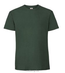 Fruit of the Loom 61422 ICONIC 195 CLASSIC T póló BOTTLE GREEN S-XXL 