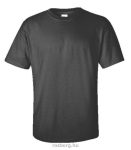   Gildan 2000 CHARCOAL póló, Ultra Cotton T-Shirt S-XXL (200g/m2)