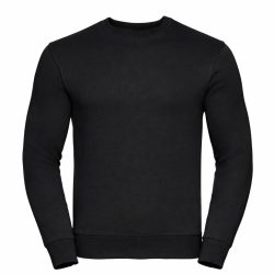 RUSSEL 0R262M0 Authentic kereknyakú pulóver FEKETE XS-5XL