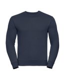   RUSSEL 0R262M0 Authentic kereknyakú pulóver FRENCH NAVY S-4XL