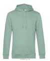 B&C WU33B Organic INSPIRE kapucnis pulóver SAGE S-XXL B&C WU33B Organic INSPIRE kapucnis pulóver SAGE S-XXL