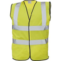 MV LYNX PLUS mellény HV sárga M-4XL