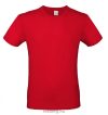 B&C TU01T EXACT 150 póló RED 3XL, 4XL, 5XL méretek 145 g/m2