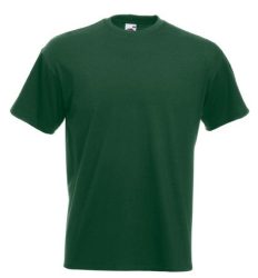 Fruit of the Loom 61-044 SUPER PREMIUM T póló Bottle green XXXL méretek 205g/m3