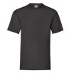 Fruit of the Loom 61-036 Valueweight T póló BLACK   3XL, 4XL, 5XL méretek 165g/m2