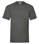  Fruit of the Loom 61-036 Valueweight T póló LIGHT GRAPHITE 3XL méretek 165g/m2