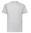 Fruit of the Loom 61-036 Valueweight T póló HEATHER GREY 3XL méretek 165g/m2