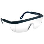 ECOLUX - fekete keret víztiszta szemüveg F051601