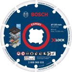   Bosch Expert gyémánt vágókorong fémhez X-LOCK 125 x 22.23 mm 