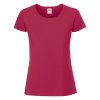 Fruit of the Loom 61424 női ICONIC póló 195T XS-XXL méretek CRANBERRY