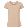 Fruit of the Loom 61424 női ICONIC póló 195T XS-XXL méretek DESERT SAND