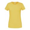 Fruit of the Loom 61424 női ICONIC póló 195T XS-XXL méretek SUNFLOWER