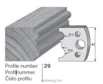 Pilana profilkés No. 29 maróblanketta 40x4,0 mm